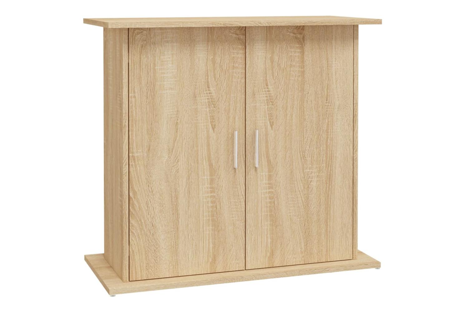Vidaxl Aquarium Stand Sonoma Oak 81x36x73 Cm Engineered Wood-2