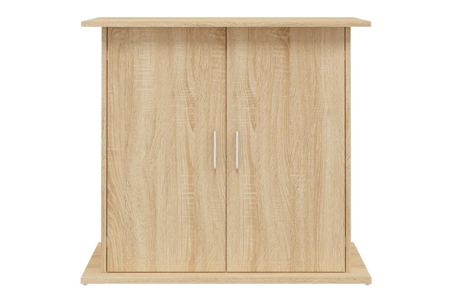 Vidaxl Aquarium Stand Sonoma Oak 81x36x73 Cm Engineered Wood-5