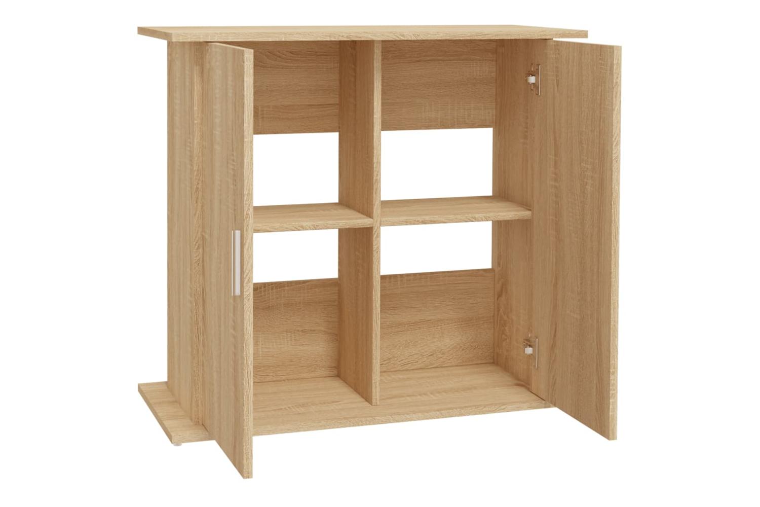Vidaxl Aquarium Stand Sonoma Oak 81x36x73 Cm Engineered Wood-6