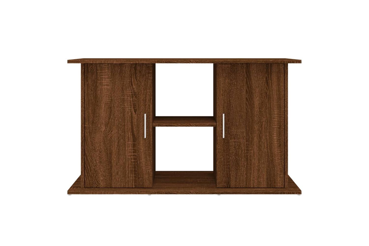 Vidaxl Aquarium Stand Brown Oak 101x41x58 Cm Engineered Wood-5