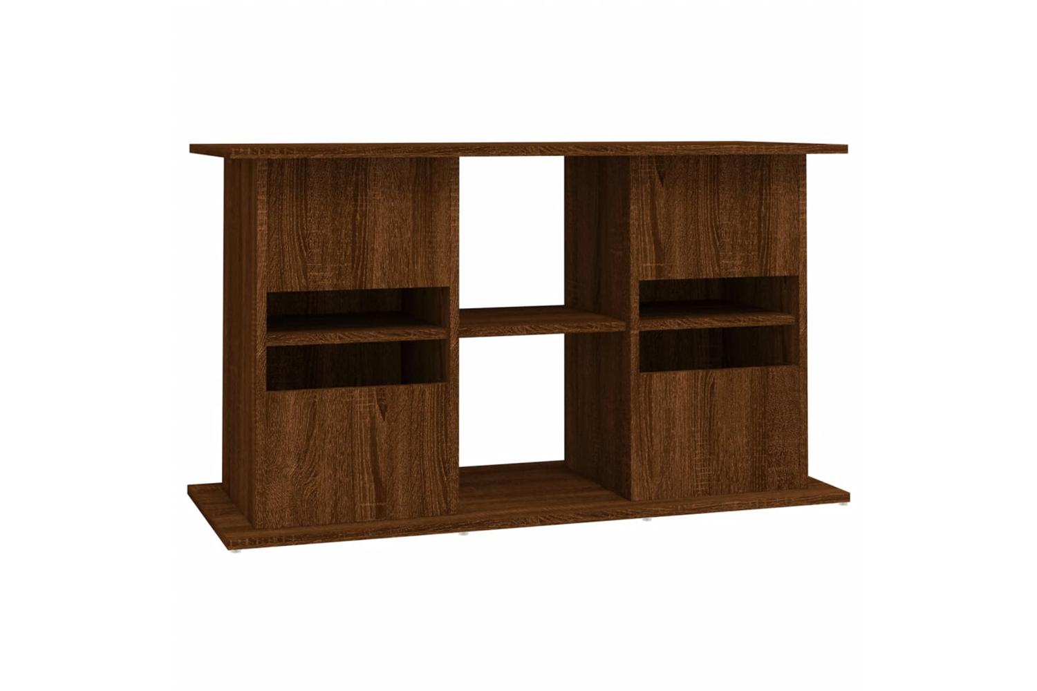 Vidaxl Aquarium Stand Brown Oak 101x41x58 Cm Engineered Wood-8