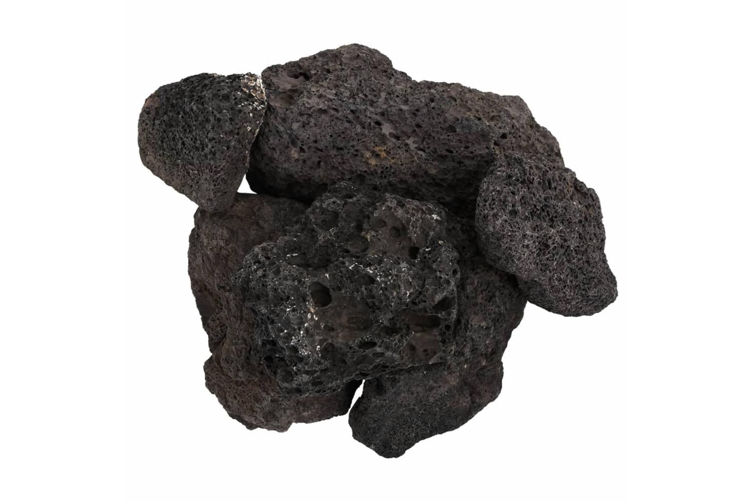 Vidaxl Volcanic Rocks 25 Kg Black 10-30 Cm-4