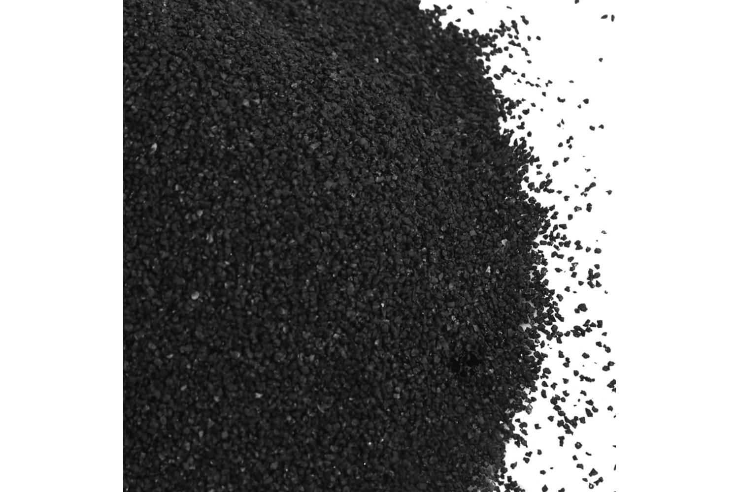 Vidaxl Aquarium Sand 25 Kg Black 02-2 Mm-5