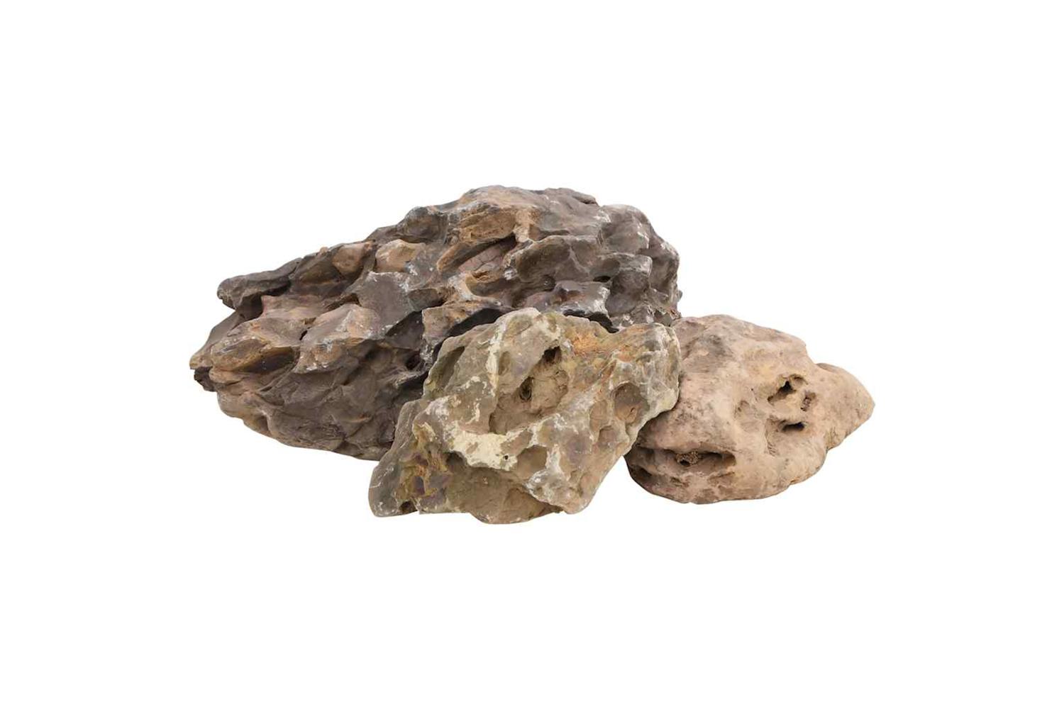 Vidaxl Dragon Stones 25 Kg Grey 10-40 Cm-3