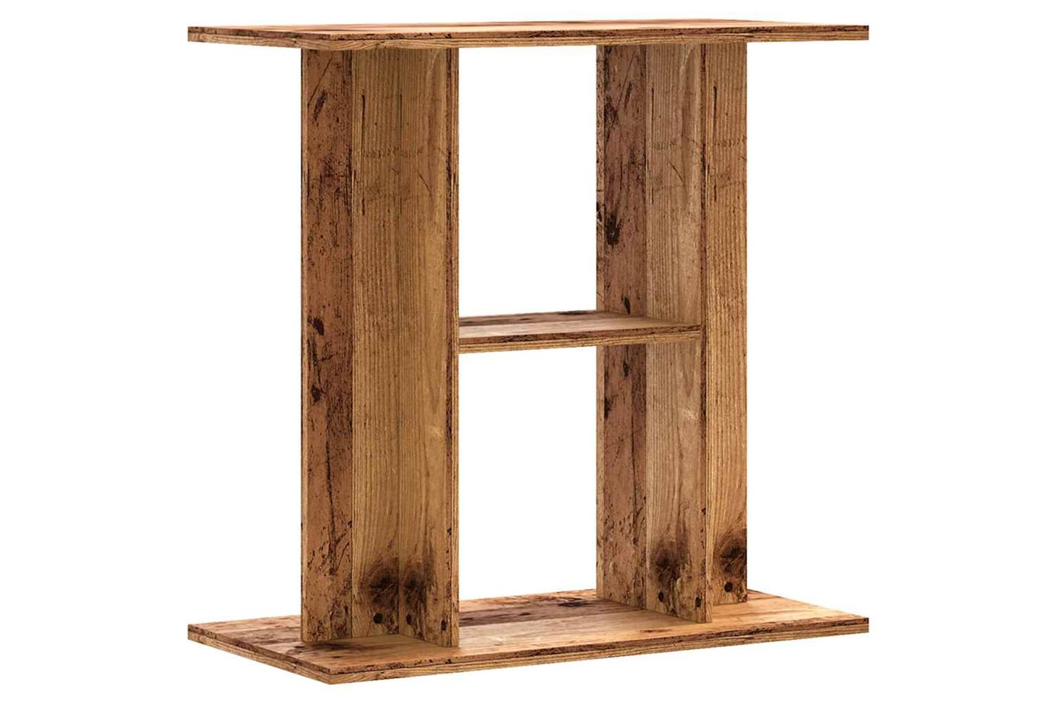 Vidaxl Aquarium Stand Old Wood 60x30x60 Cm Engineered Wood-6