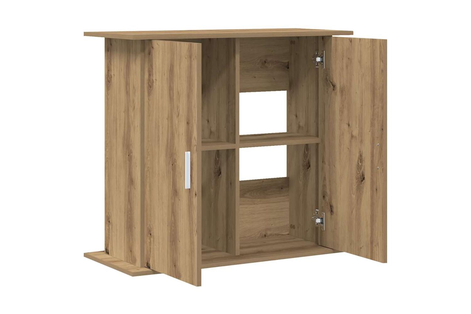 Vidaxl Aquarium Stand Artisan Oak 81x36x73 Cm Engineered Wood-7