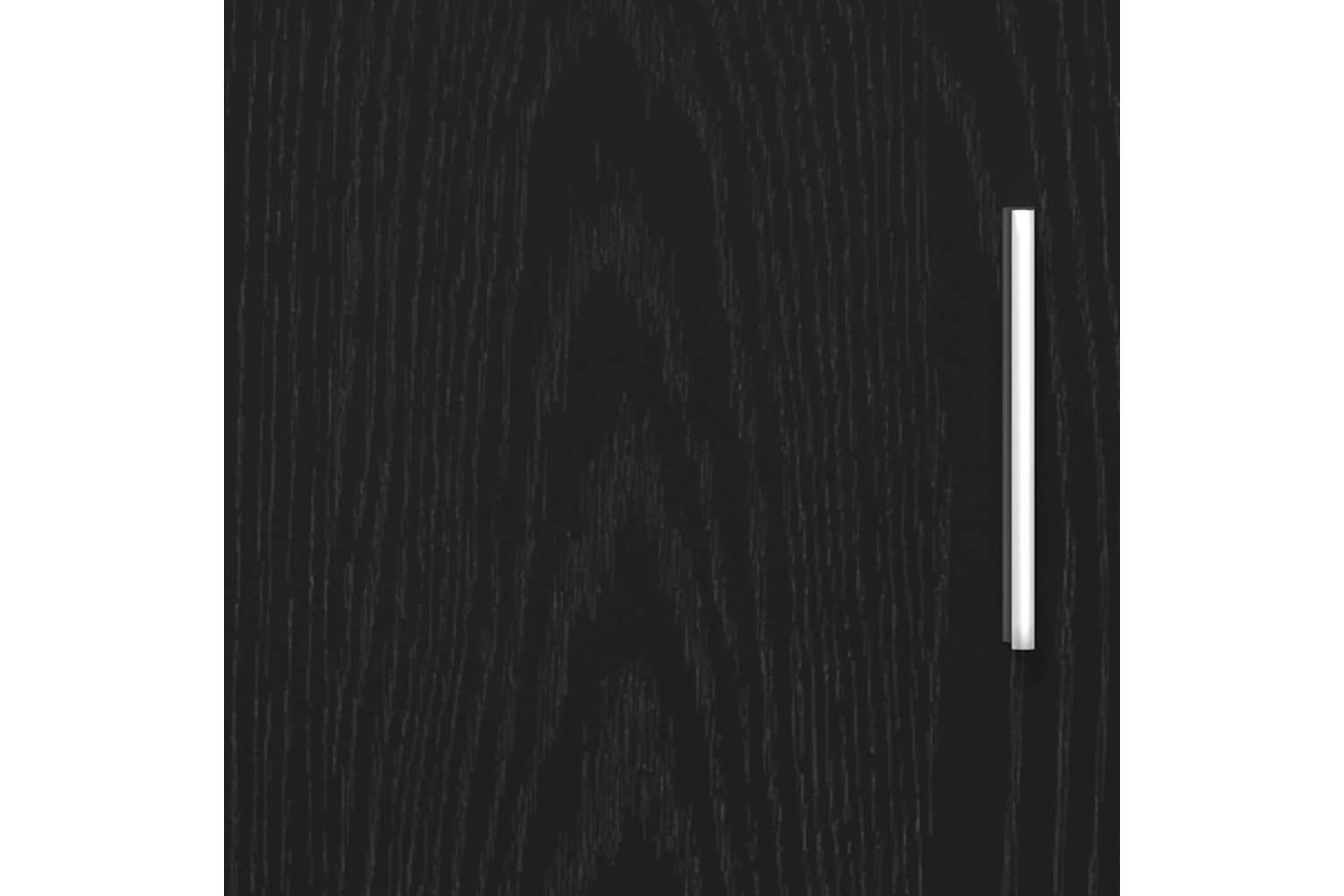 Vidaxl Aquarium Stand Black Oak 121x41x58 Cm Engineered Wood-9