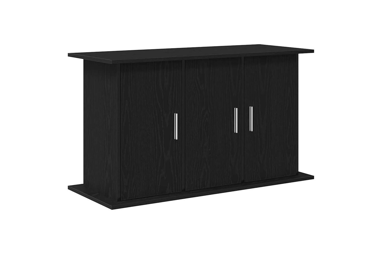 Vidaxl Aquarium Stand Black Oak 101x41x58 Cm Engineered Wood-2