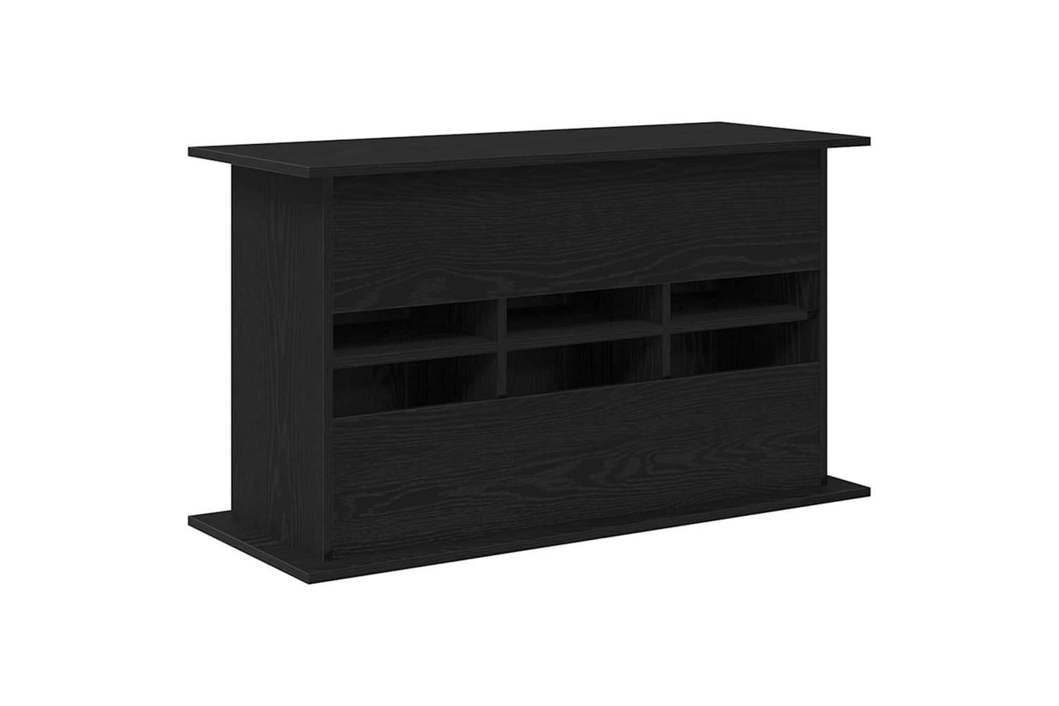 Vidaxl Aquarium Stand Black Oak 101x41x58 Cm Engineered Wood-8