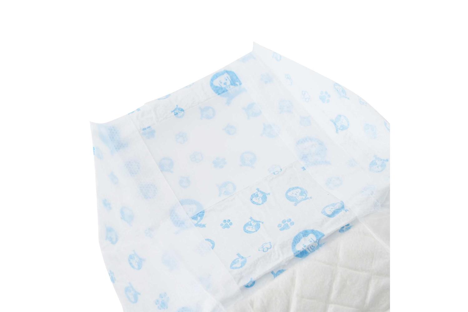 Vidaxl Disposable Dog Diaper Male 50 Pcs White S-7