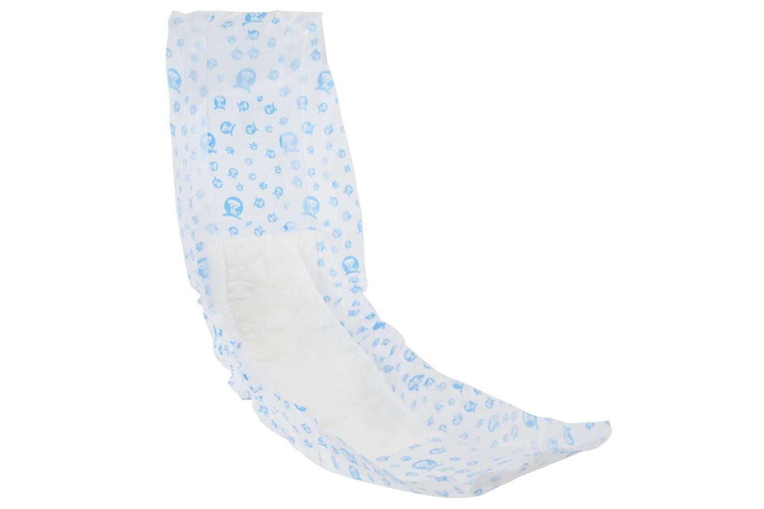 Vidaxl Disposable Dog Diaper Male 30 Pcs White Xl-5