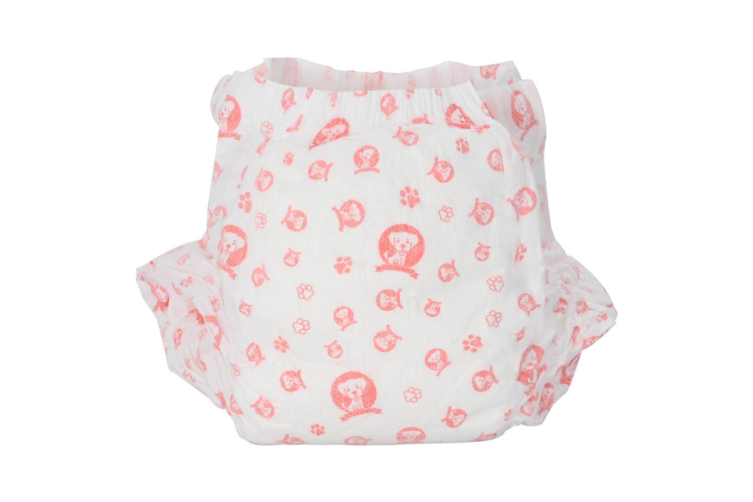 Vidaxl Disposable Dog Diaper Female 50 Pcs White S-6