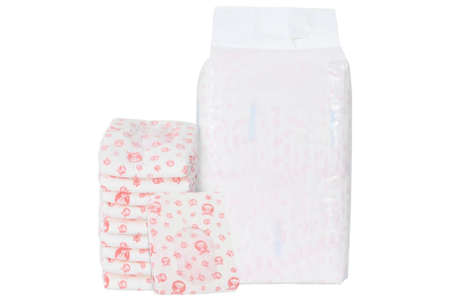 Vidaxl Disposable Dog Diaper Female 30 Pcs White Xl-2