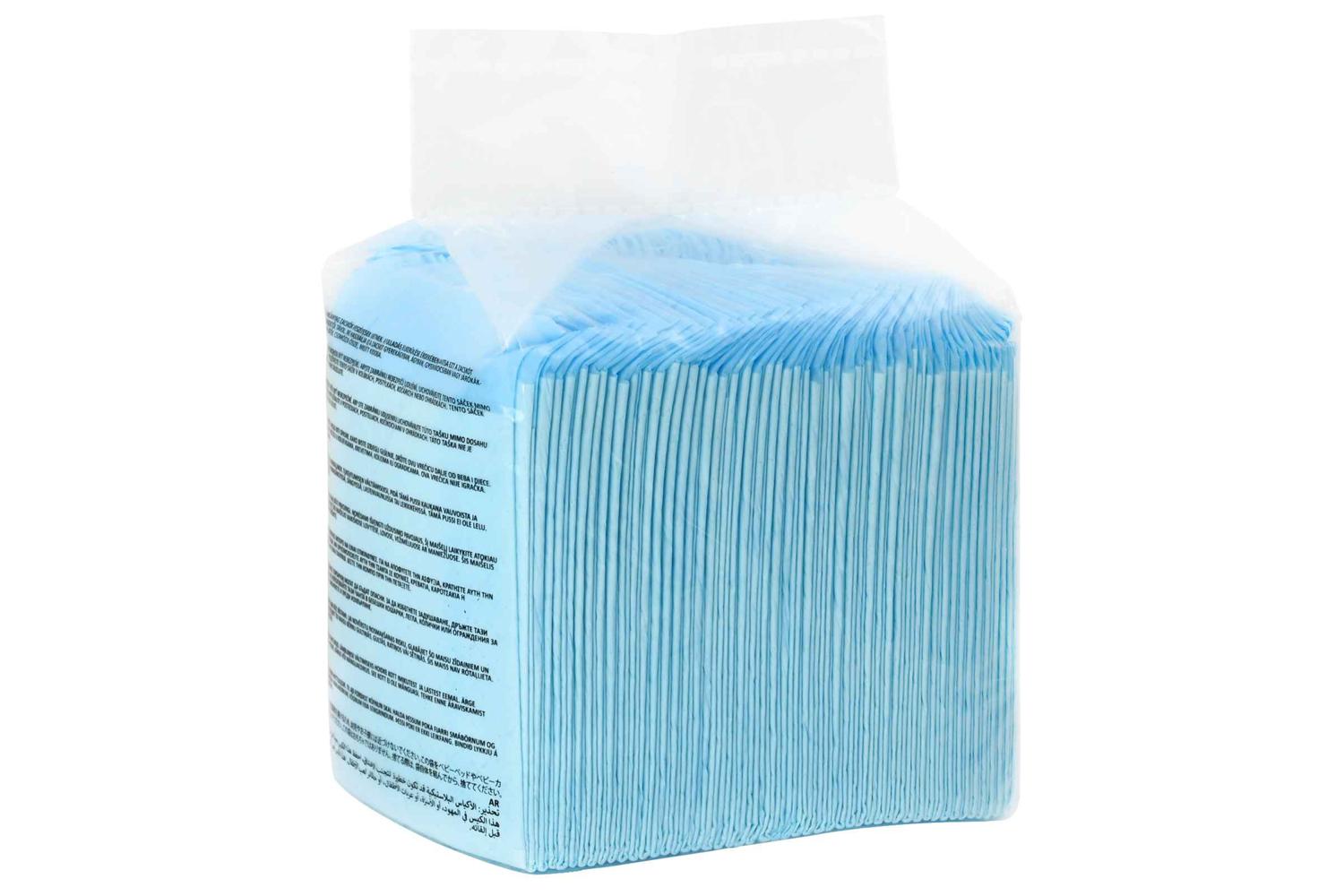 Vidaxl Pet Training Pad 50 Pcs Blue And White 45 X 33 Cm-3