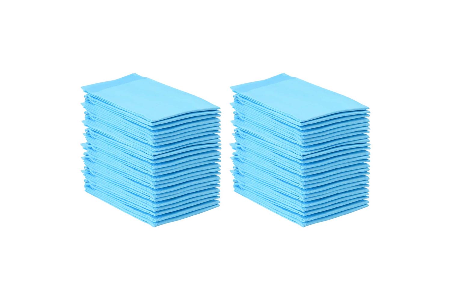 Vidaxl Pet Training Pad 50 Pcs Blue And White 60 X 60 Cm-2