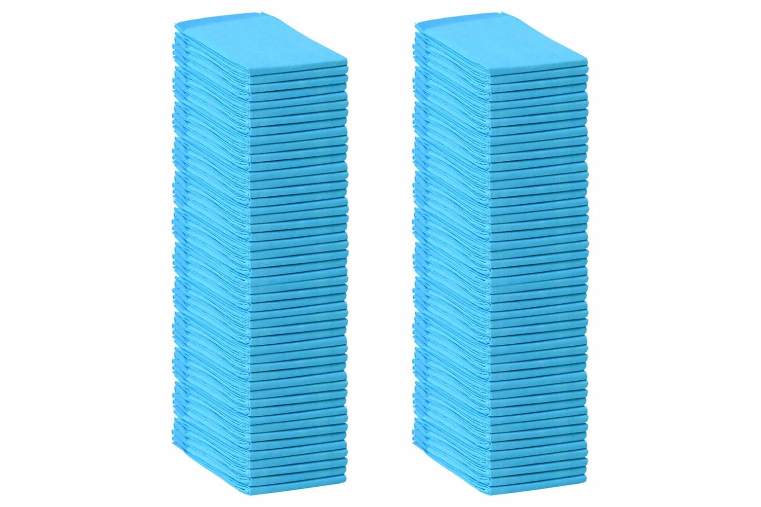 Vidaxl Pet Training Pad 100 Pcs Blue And White 120 X 80 Cm-2