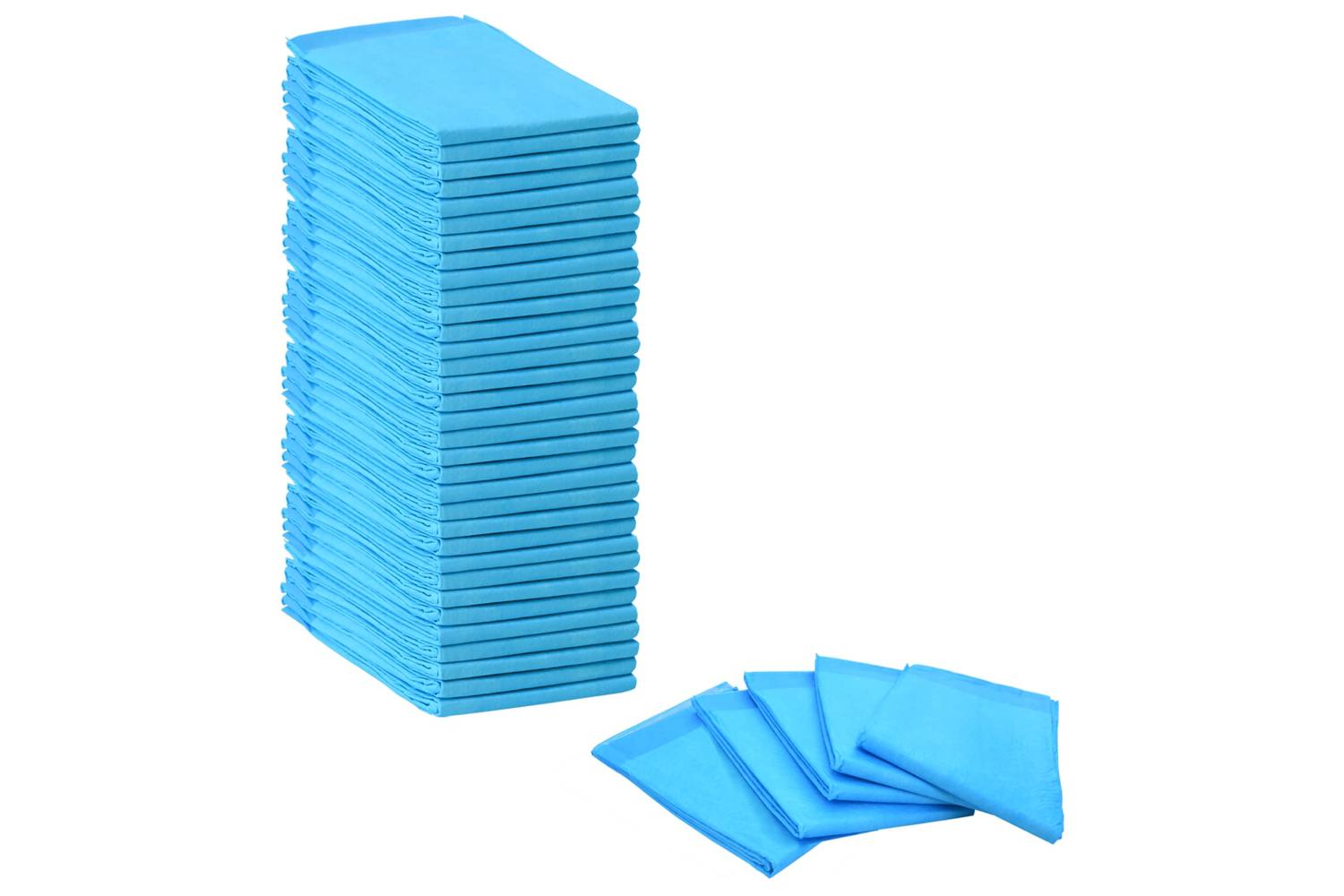 Vidaxl Pet Training Pad 300 Pcs Blue And White 120 X 80 Cm