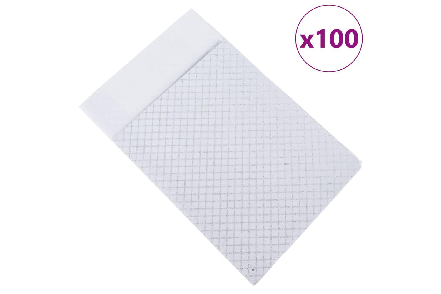 Vidaxl Pet Training Pad Plain 100 Pcs 90 X 60 Cm-3
