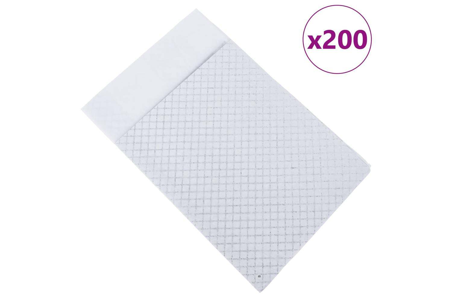Vidaxl Pet Training Pad Plain 200 Pcs 90 X 60 Cm-3