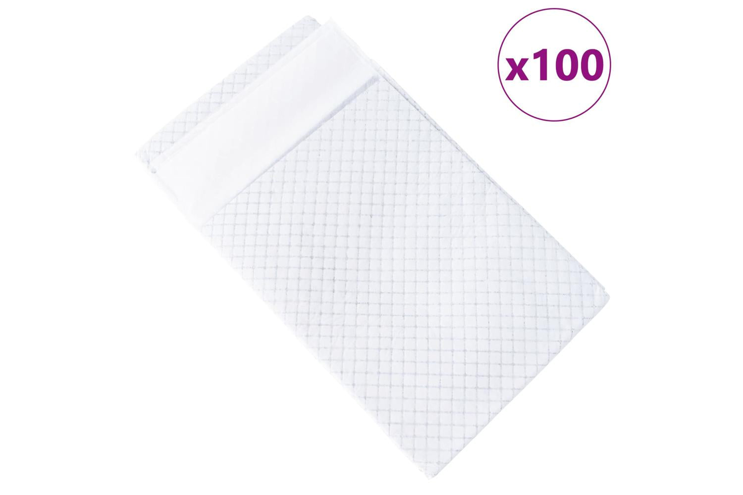 Vidaxl Pet Training Pad Plain 100 Pcs 120 X 80 Cm-3