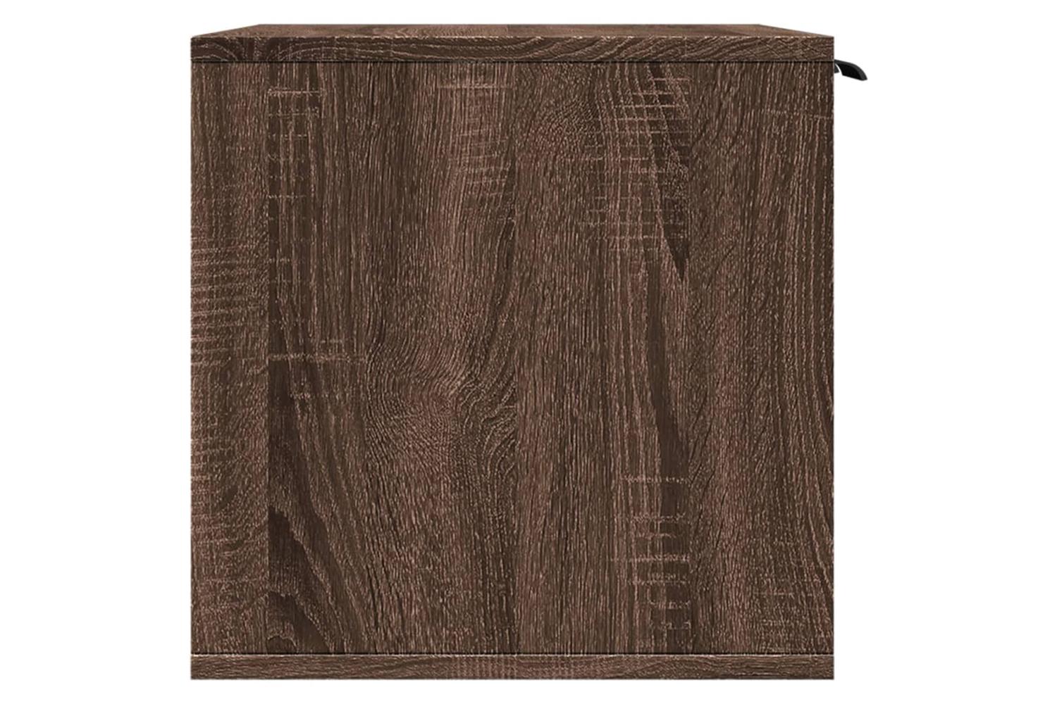 Vidaxl Cat Litter Box Enclosure Brown Oak 80x50x45 Cm Engineered Wood-6