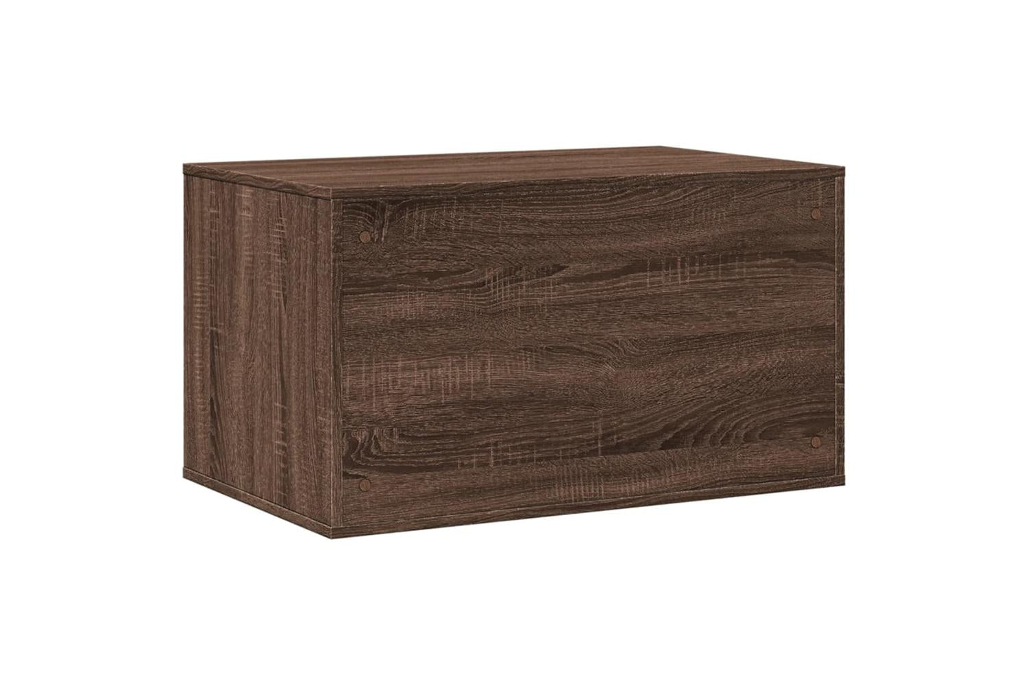 Vidaxl Cat Litter Box Enclosure Brown Oak 80x50x45 Cm Engineered Wood-7