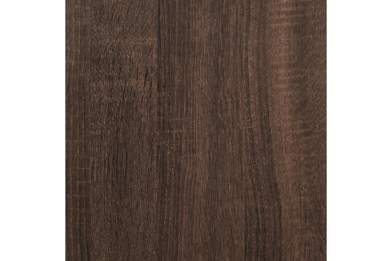Vidaxl Cat Litter Box Enclosure Brown Oak 80x50x45 Cm Engineered Wood-10