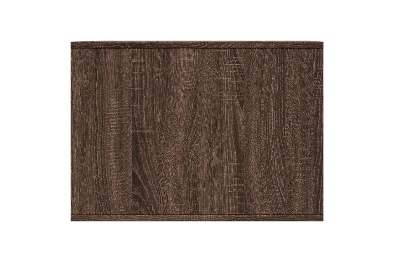 Vidaxl Cat Litter Box Enclosure Brown Oak 47x59x42 Cm Engineered Wood-5