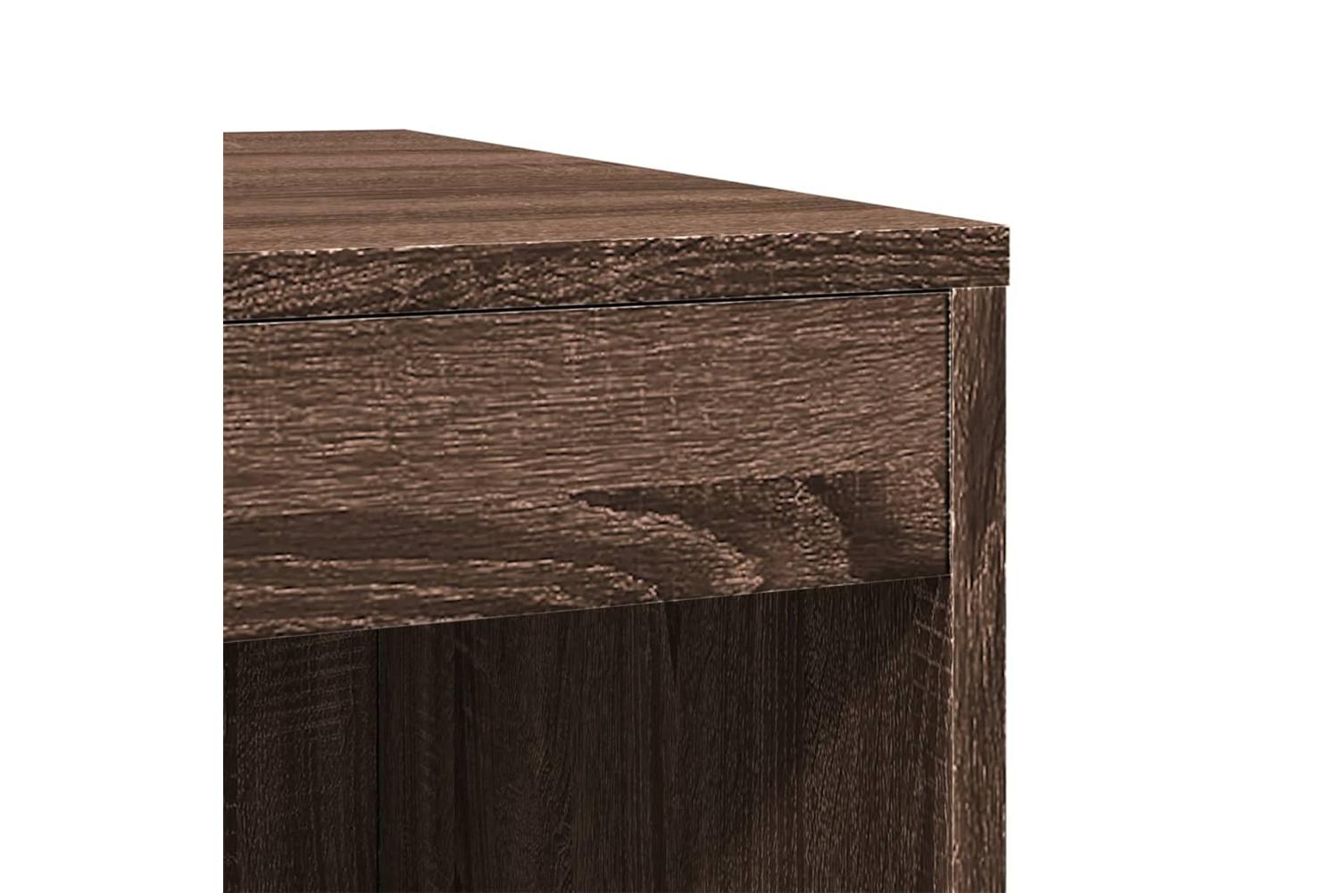 Vidaxl Cat Litter Box Enclosure Brown Oak 47x59x42 Cm Engineered Wood-7
