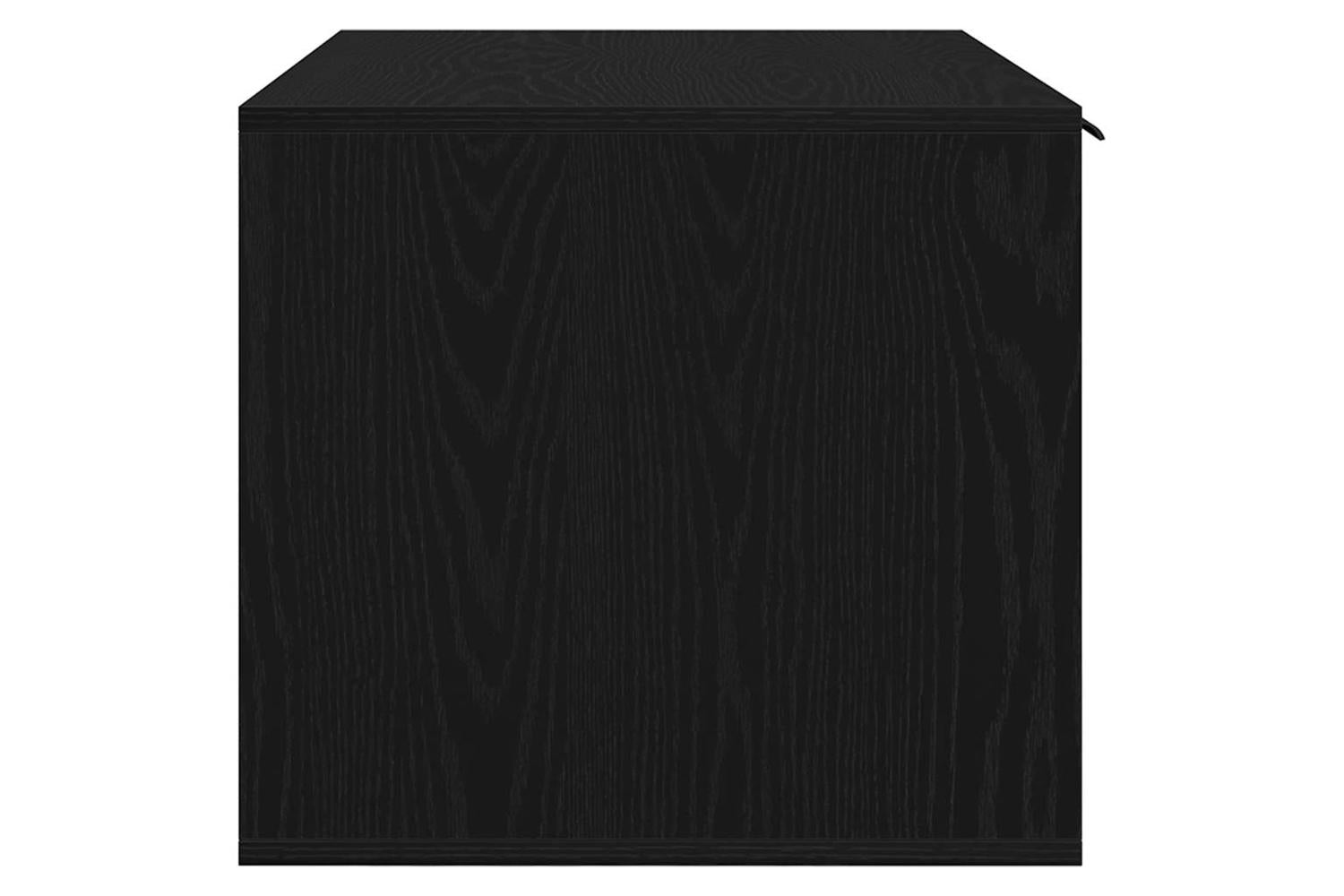 Vidaxl Cat Litter Box Enclosure Black Oak 80x50x45 Cm Engineered Wood-7