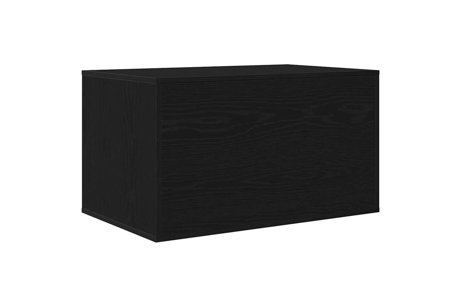 Vidaxl Cat Litter Box Enclosure Black Oak 80x50x45 Cm Engineered Wood-8