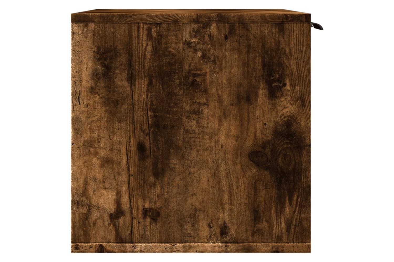 Vidaxl Cat Litter Box Enclosure Smoked Oak 60x40x40 Cm Engineered Wood-6