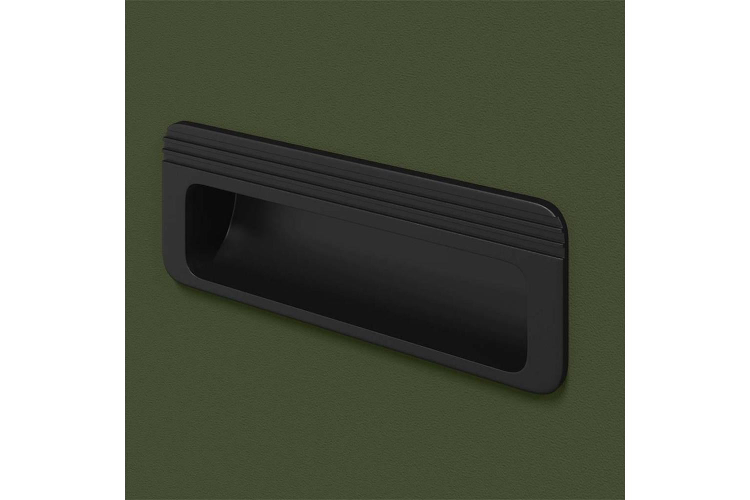 Vidaxl Deer Feeder Olive Green 28 X 30 X 80 Cm Cold-rolled Steel-8