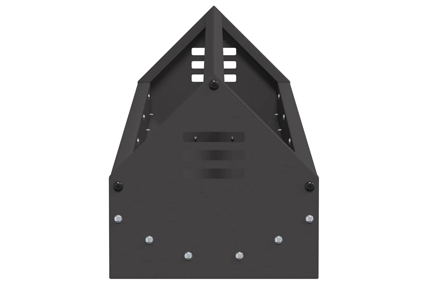 Vidaxl Chicken Feeding Trough Black 108 X 205 X 20 Cm-6