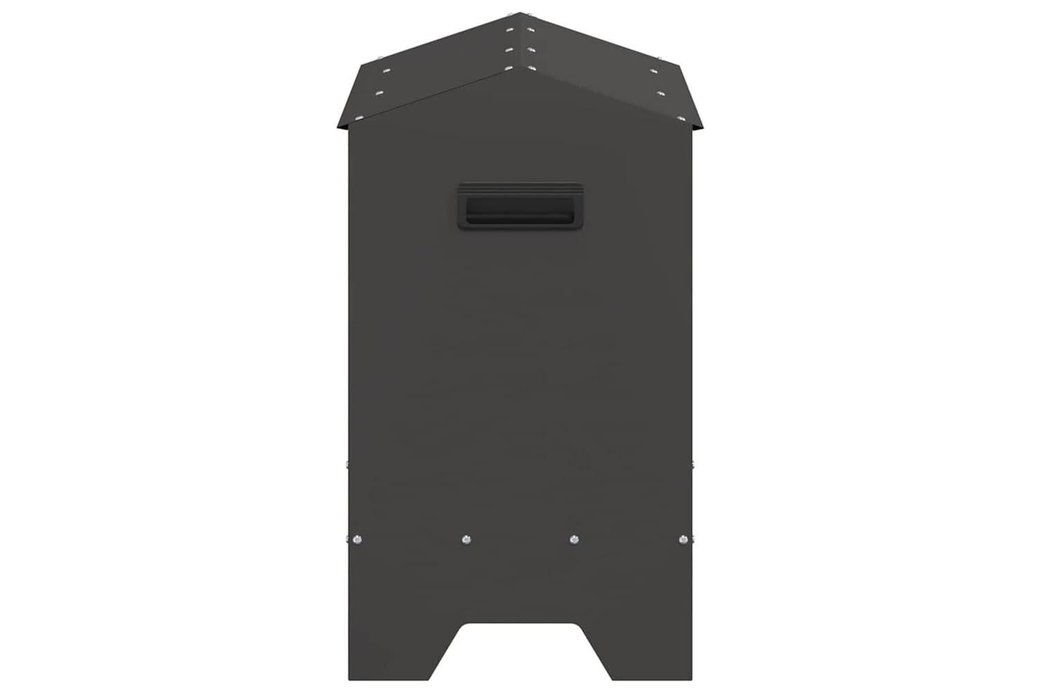 Vidaxl Chicken Feeding Trough Black 81 X 32 X 535 Cm-6
