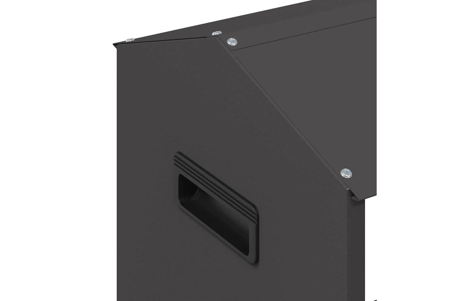 Vidaxl Chicken Feeding Trough Black 81 X 32 X 535 Cm-7