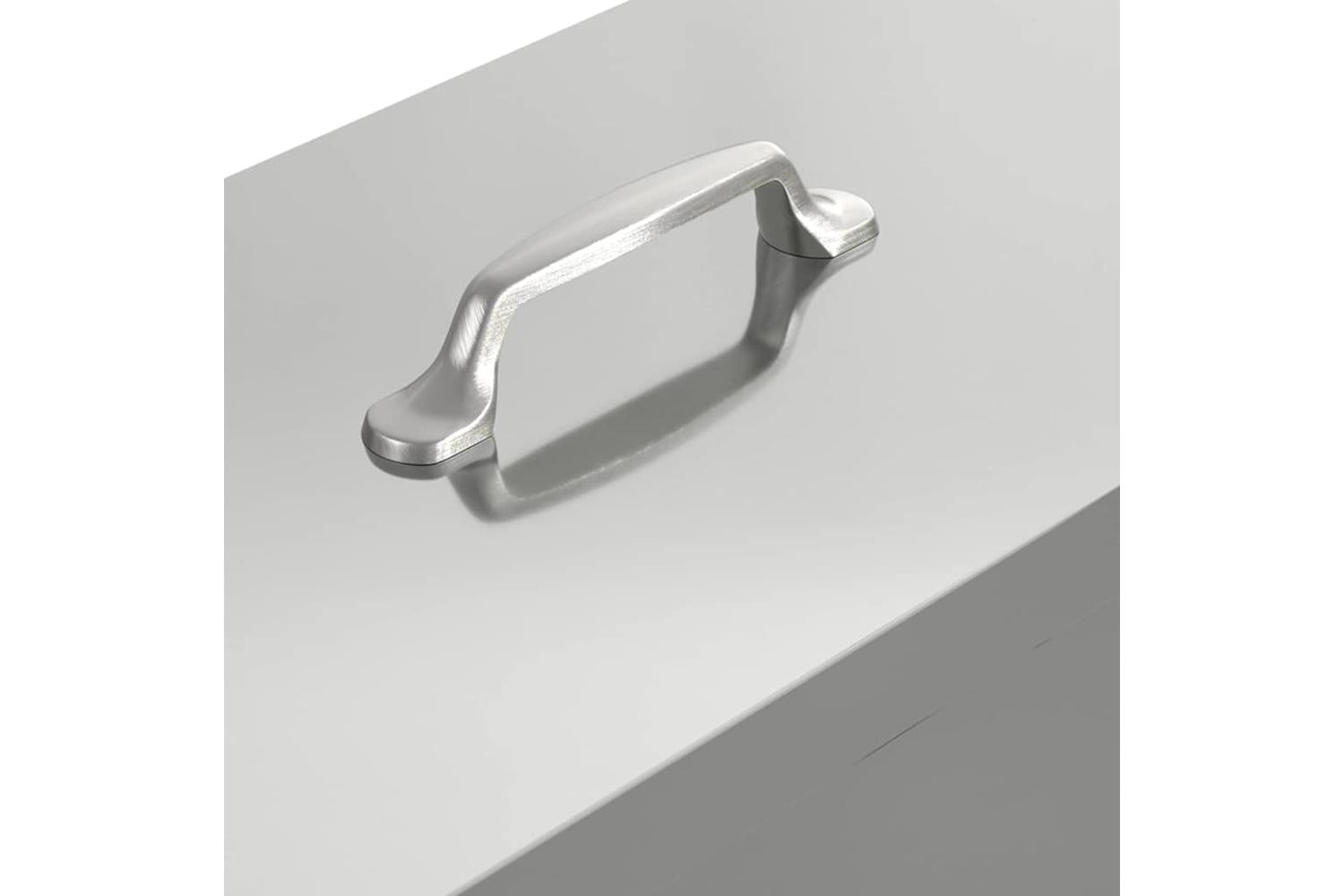 Vidaxl Chicken Feeder Silver 415 X 205 X 33 Cm Galvanised Steel-7