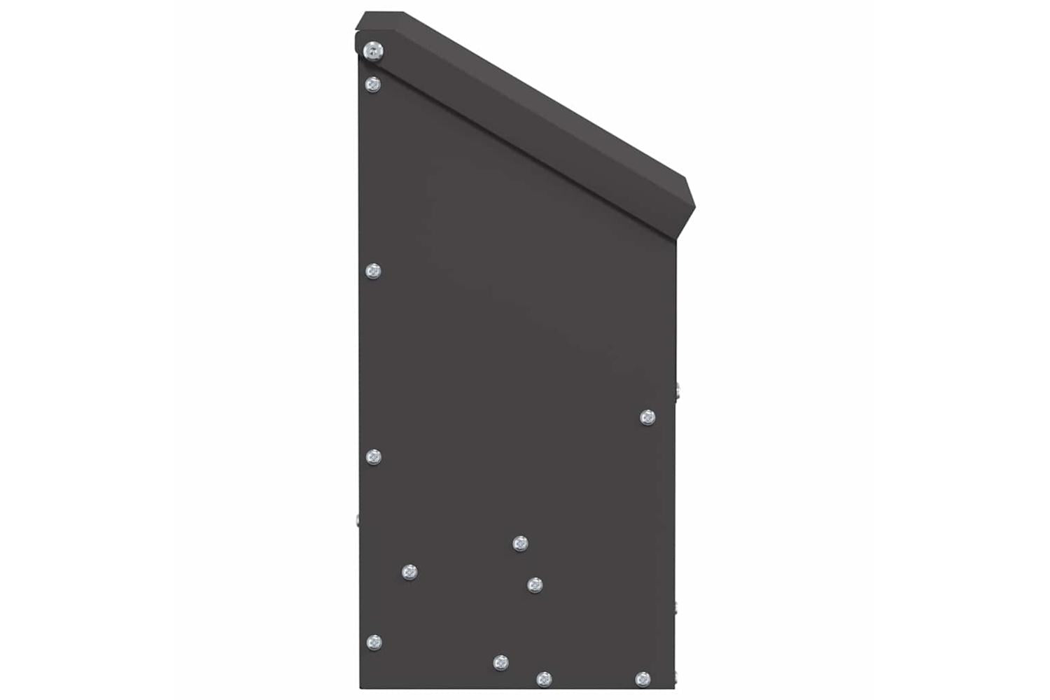 Vidaxl Chicken Feeder Black 21 X 16 X 33 Cm Cold-rolled Steel-5