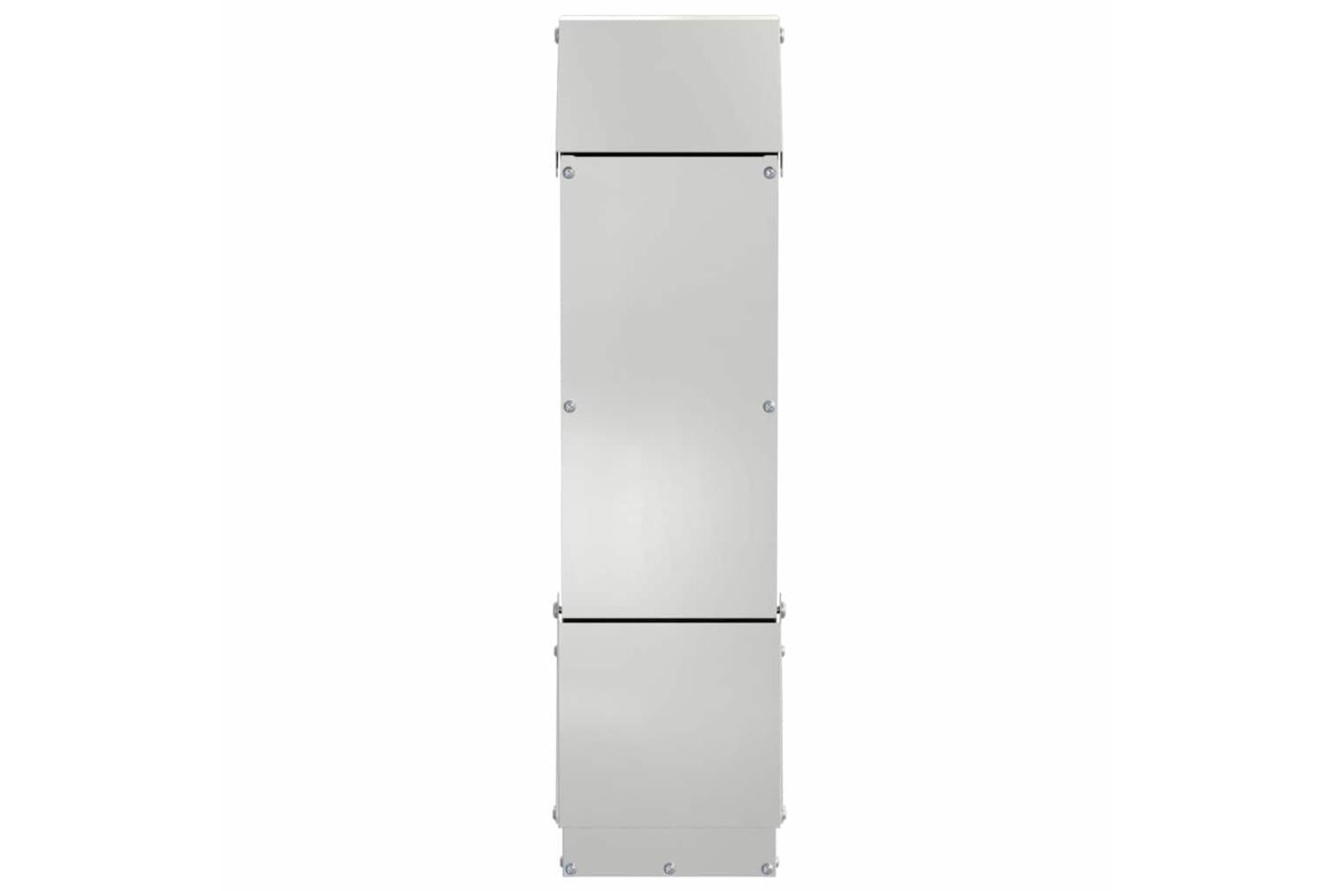 Vidaxl Chicken Feeder Silver 13 X 12 X 51 Cm Galvanised Steel-5