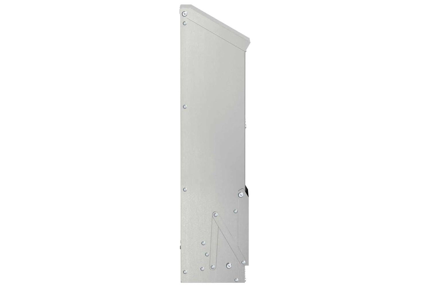 Vidaxl Chicken Feeder Silver 13 X 12 X 51 Cm Galvanised Steel-6