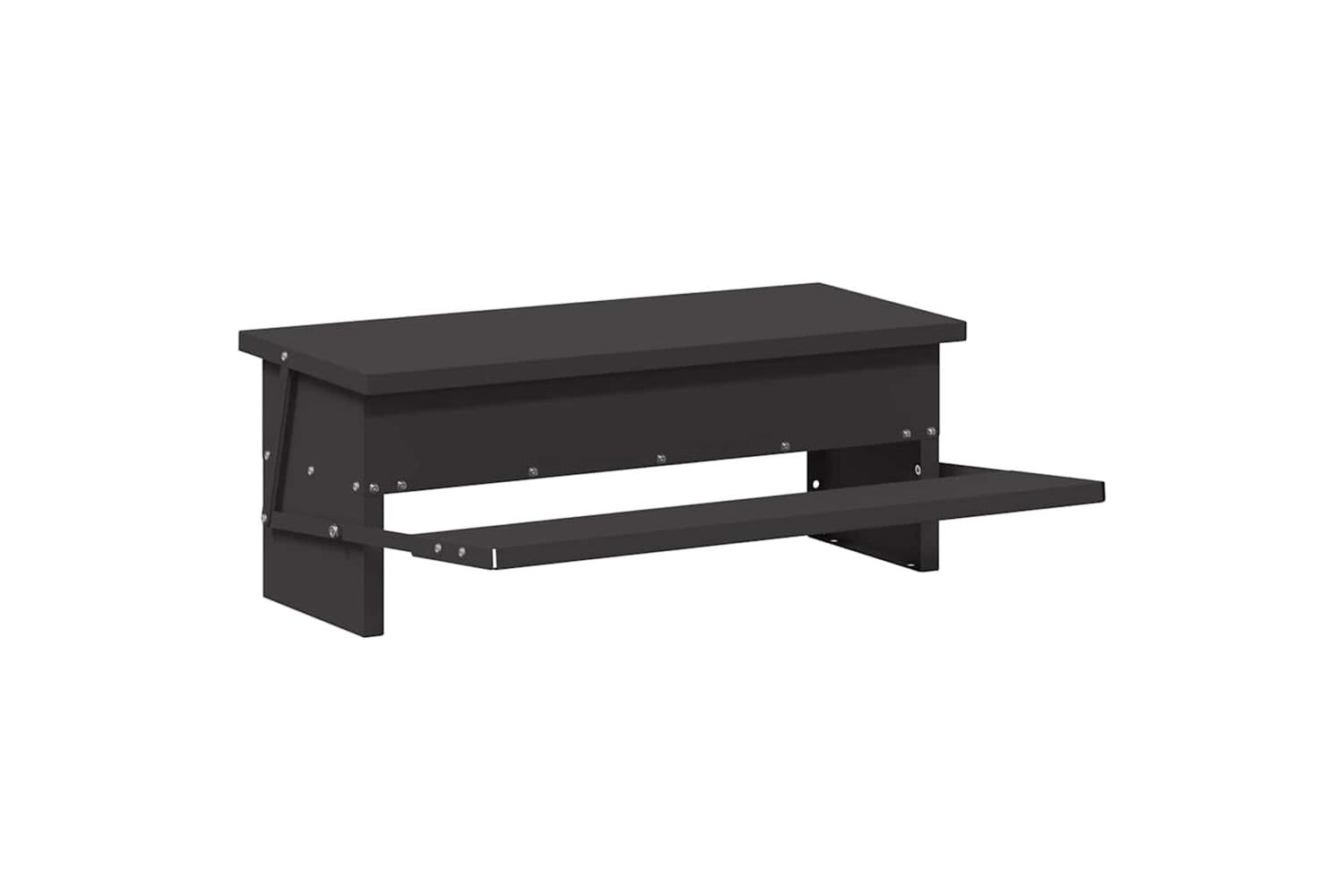 Vidaxl Chicken Treadle Feeder Black 485 X 395 X 19 Cm-5