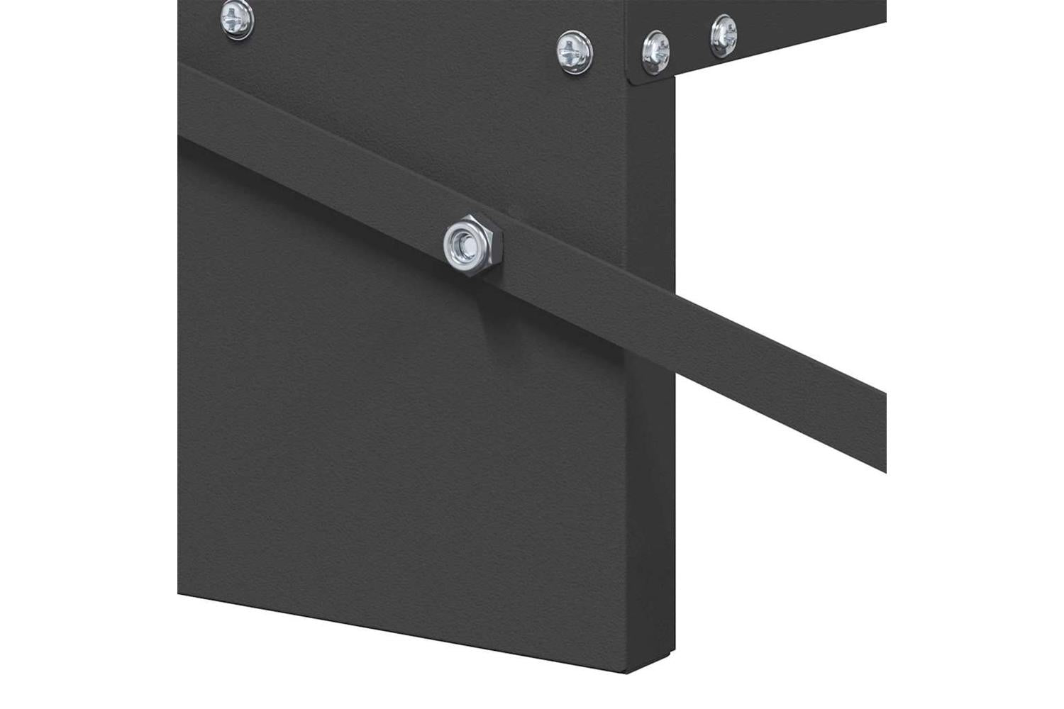 Vidaxl Chicken Treadle Feeder Black 485 X 395 X 19 Cm-8