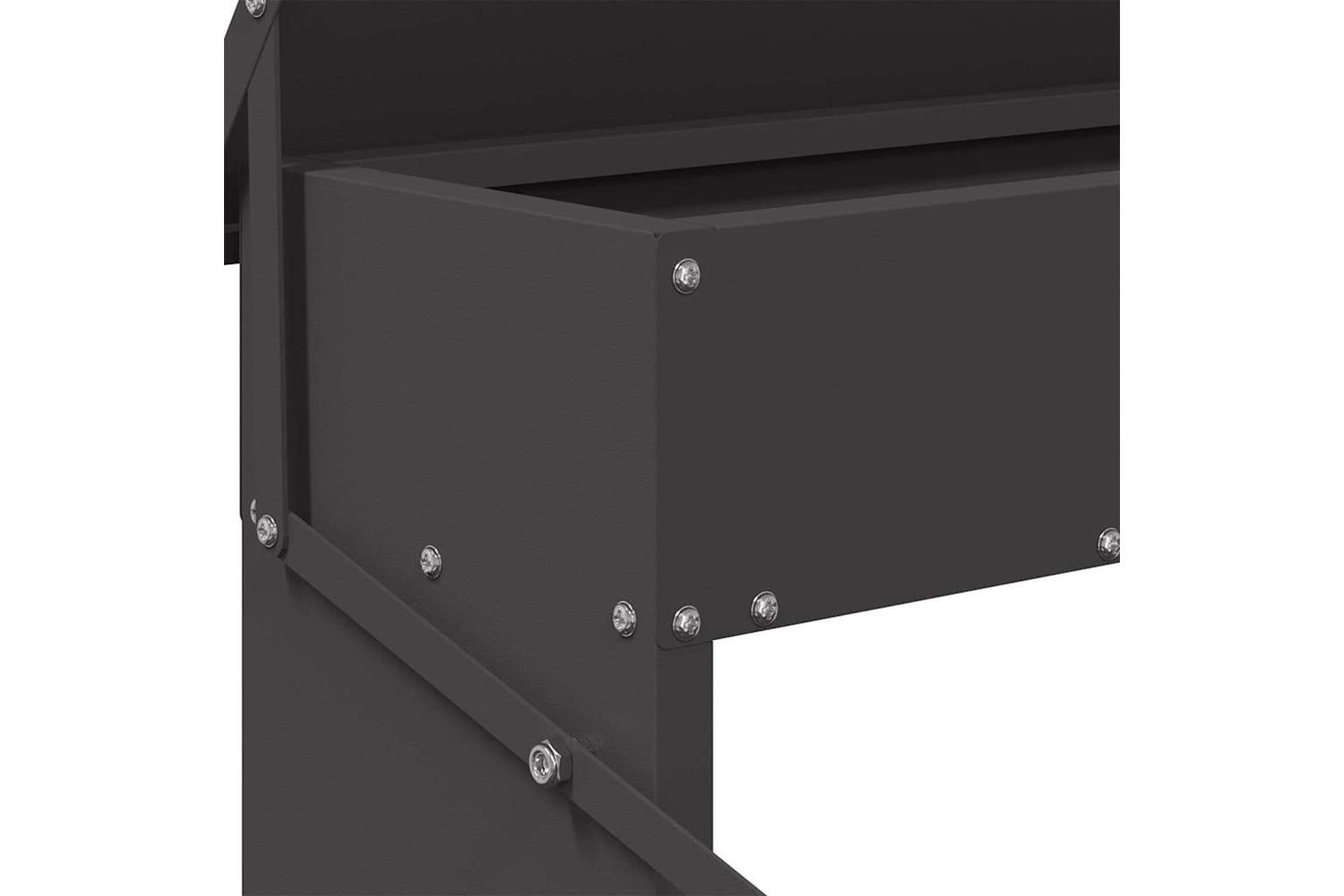 Vidaxl Chicken Treadle Feeder Black 485 X 395 X 19 Cm-9
