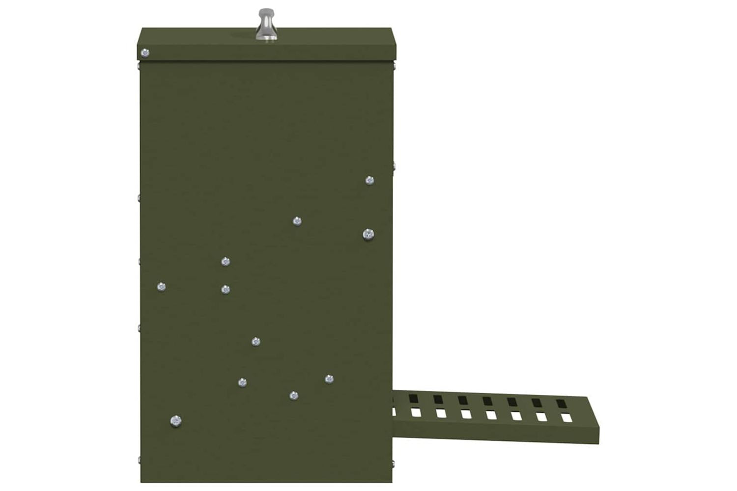 Vidaxl Chicken Treadle Feeder Olive Green 25 X 42 X 40 Cm-5