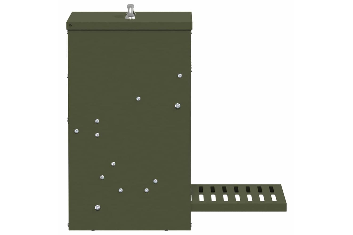 Vidaxl Chicken Treadle Feeder Olive Green 33 X 42 X 40 Cm-5