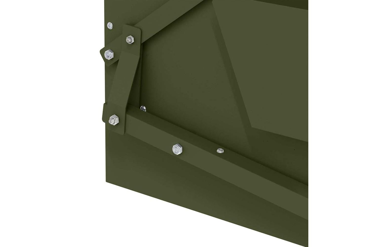 Vidaxl Chicken Treadle Feeder Olive Green 50 X 40 X 29 Cm-9