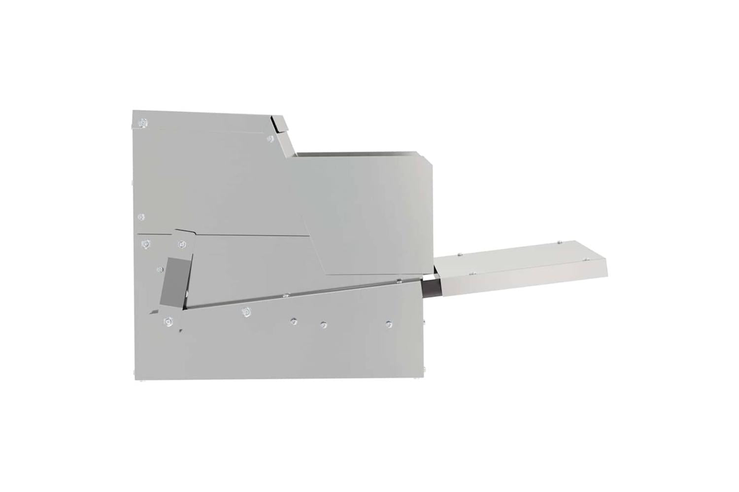 Vidaxl Chicken Treadle Feeder Silver 50 X 40 X 29 Cm Galvanised Steel-7