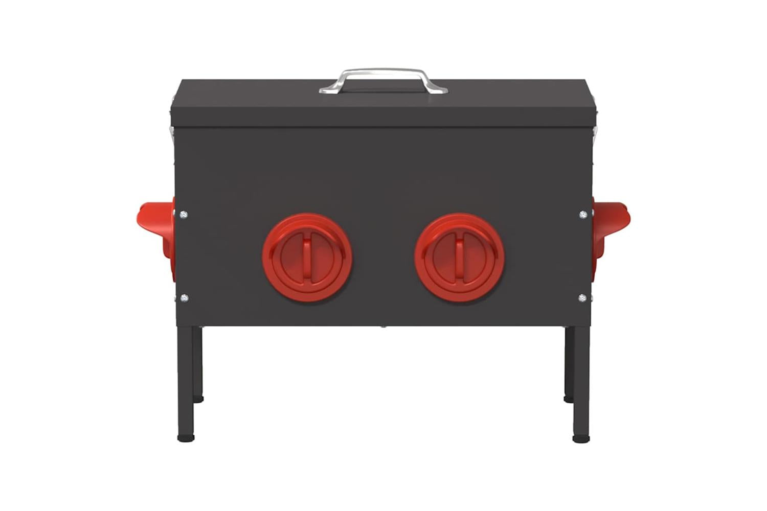 Vidaxl Chicken Feeder 2 Pcs Black 415 X 205 X 33 Cm-5