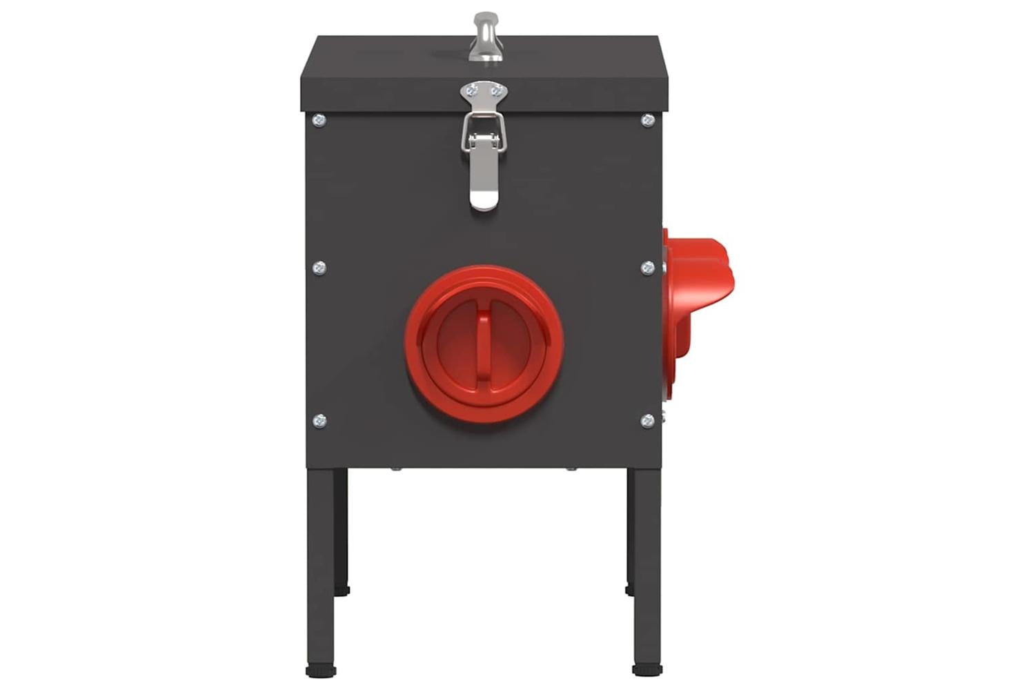 Vidaxl Chicken Feeder 2 Pcs Black 415 X 205 X 33 Cm-6