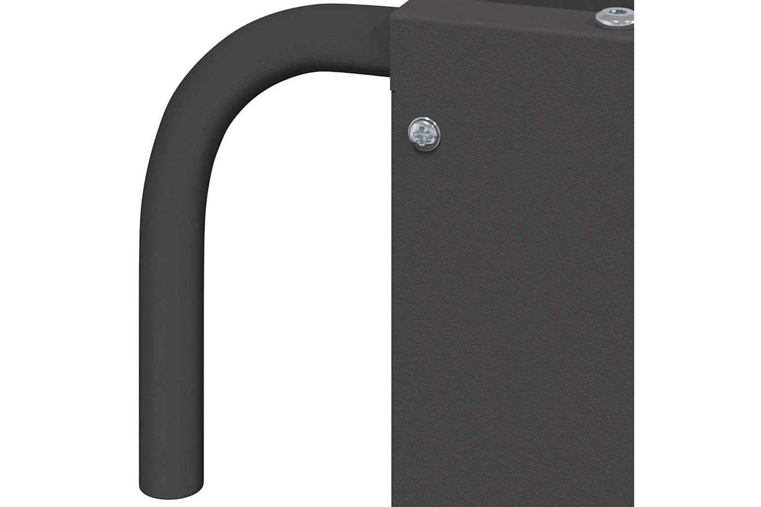 Vidaxl Hanging Hay Feeder Black 61 X 33 X 66 Cm Cold-rolled Steel-8